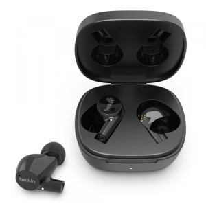 Навушники вкладиші бездротові TWS Belkin Soundform Rise True Wireless Black (AUC004BTBK)