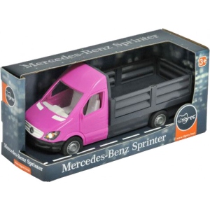 Автотранспорт Tigres "Mercedes-Benz Sprinter" бортовий Рожевий (39674)