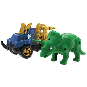 Автотранспорт Road Rippers Машинка і динозавр Triceratops green (20074) купити