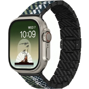 Ремінець для смарт-годинника Pitaka Carbon Band Poetry of Things Wind for Apple Watch 49/45/44mm (AWB2305)