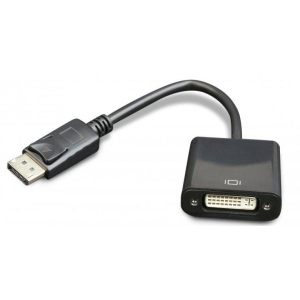 Перехідник Cablexpert DisplayPort-DVI Black 0.1m (A-DPM-DVIF-002)