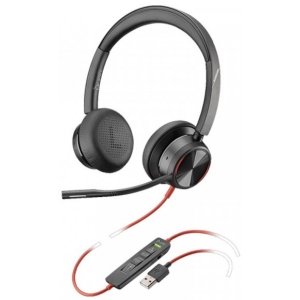 Гарнітура дротова Plantronics Blackwire 8225-M USB-A ANC (214408-01) інтернет-магазин