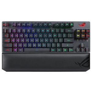 Клавіатура бездротова ігрова Asus ROG Strix Scope RX Red Switch TKL Wireless Deluxe RGB (90MP02J0-BKUA01)