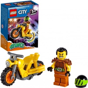 Конструктор LEGO City Stuntz Руйнівний трюковий мотоцикл (60297)