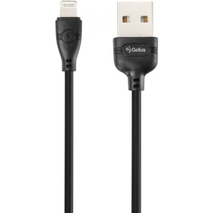 Кабель синхронізації даних Gelius Pro WineGlass Lightning Black 1m (00000074866)