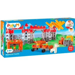 Пластиковий конструктор PolyM Середньовічний замок 310 деталей (760026)