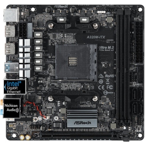 Материнська плата ASRock A320M-ITX