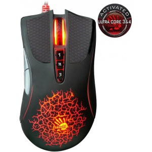 Миша дротова ігрова Bloody A90A  (Black)