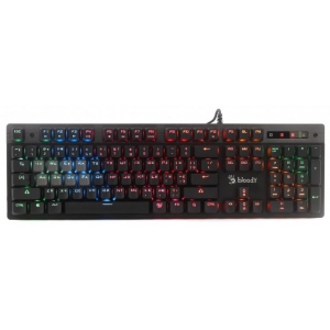 Клавіатура дротова ігрова A4tech B500N Bloody (Grey)