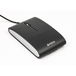 Миша дротова A4tech D-120-1 Holeless Black