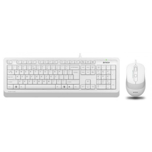 Клавіатура+миша A4tech F1010 (White)