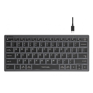 Клавіатура дротова A4tech FX61 USB Grey