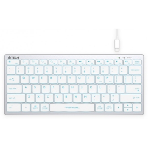 Клавіатура дротова A4tech FX61 USB White