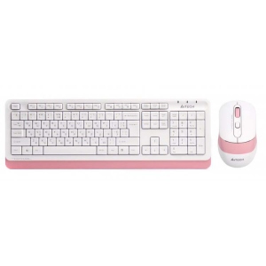 Клавіатура + миша бездротова A4tech FG1010 (Pink)