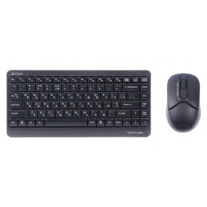 Клавіатура + миша бездротова A4tech FG1112S Black