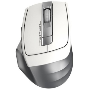 Миша бездротова A4tech FG35 (Silver-White)