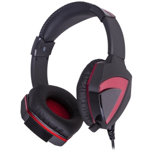 Гарнітура дротова A4tech G501 Bloody (Black+Red)