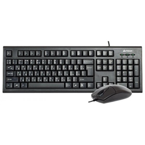 Клавіатура+миша A4tech KR-8520D Black USB