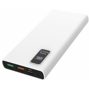Батарея мобільна Platinet 10000 mAh White (PMPB10WQC726W)
