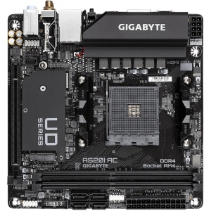 Материнська плата Gigabyte A520I AC