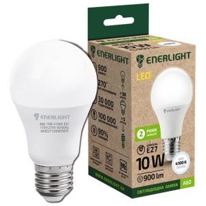 Лампочка світлодіодна Enerlight A60 10Вт 4100K E27