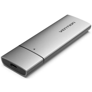 Зовнішній карман Vention SSD M.2 (NGFF) B&M-key USB Type-C 3.2 Grey (KPFH0) купити
