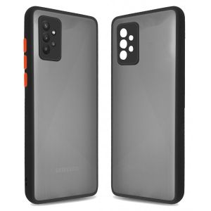 Чохол для смартфону MakeFuture Frame Matte PC+TPU Samsung A72 Black (MCMF-SA72BK) продаж