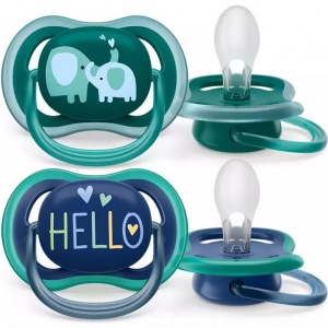 Ортодонтична пустушка Philips Avent Ultra Air 18+ міс (SCF349/18)