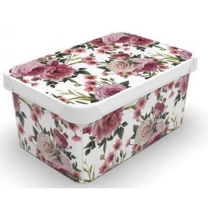Короб для зберігання Qutu Style Box з/к Rose Pink 10 л