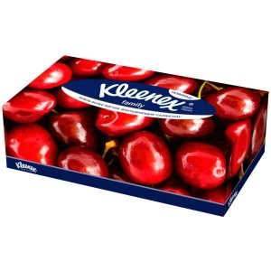 Серветки паперові Kleenex Family Boxes в коробці 150шт
