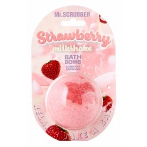 Бомба для ванни Mr.Scrubber Strawberry Milkshake 200гр