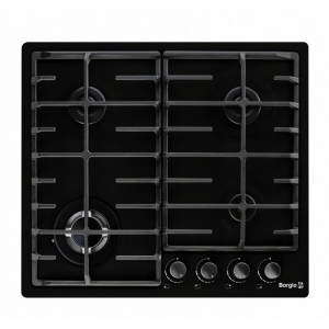 Варильна поверхня газова Borgio 6942-17 FFD Black Enamelled