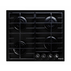 Варильна поверхня газова Borgio 6190-17 FFD Black Glass