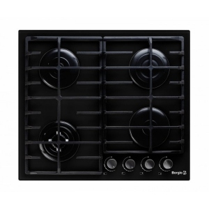 Варильна поверхня газова Borgio 6192-17 FFD Black Glass