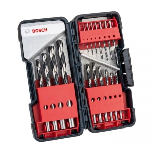 Набір свердел Bosch HSS PointTeQ ToughBox 18 шт. (2.608.577.350)