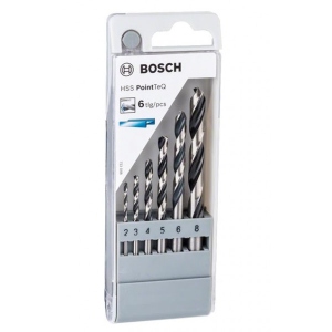 Набір свердел Bosch HSS PointTeQ 6 шт. (2.608.577.346)