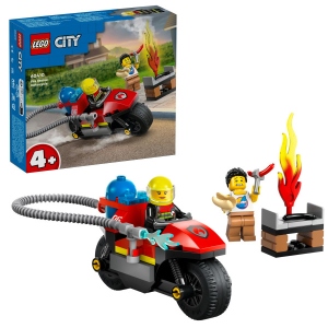 Конструктор LEGO City Пожежний рятувальний мотоцикл (60410)