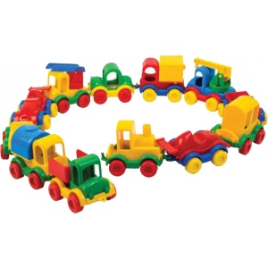 Базовий ігровий транспорт для малюка Tigres Авто "Kid Cars" в коробці 12 шт. (39243)