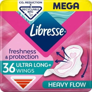 Прокладки гігієнічні Libresse Ultra Long Wings 36 шт. (7322540536836)