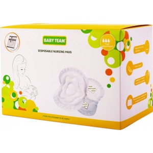 Прокладки для грудей Baby Team Basic, 60 шт, (0025)