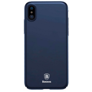 Чохол для смартфону Baseus Thin Series for iPhone X (ZB15) Blue (XK-BS-PL-IPHX-BL)