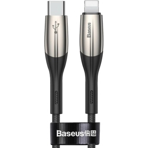 Кабель Baseus Horizontal Type-C to Lightning 1m Black (CATLSP-01)