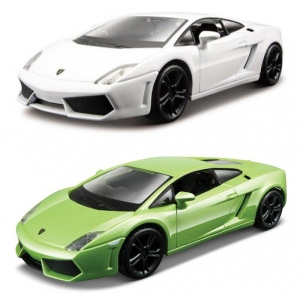 Колекційна машинка 1:32 Bburago Lamborghini Gallardo LP560-4 (2008) (асорті білий, світло-зелений металік, 1:32) (18-43020)
