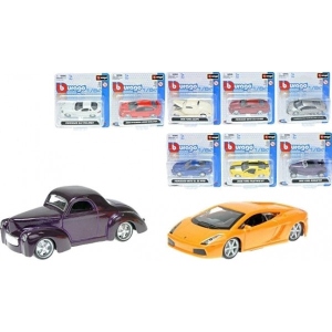 Колекційний легковий транспорт Bburago Автомоделі міні асорті 1:64 (18-59000)