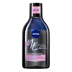 Міцелярна вода NIVEA MAKE UP EXPERT д/зняття стійкого макіяжу 400мл