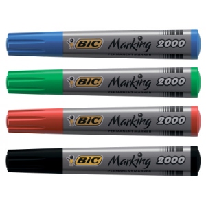 Набір маркерів BIC перманентний 2000 (3086120120047)
