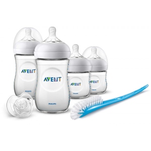 Пляшка для годування Philips Avent Набір Natural 2.0 для новонародженого (SCD301/01)