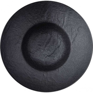 Тарілка супова Wilmax Slatestone Black 22.5 см (WL-661113 / A)