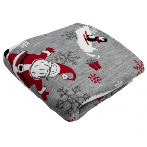 Плед односпальний Прованс Frosty santa 90х130 (031666)
