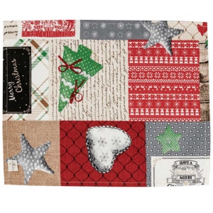 Серветка для сервірування Прованс Merry Christmas 35x45 (031377)